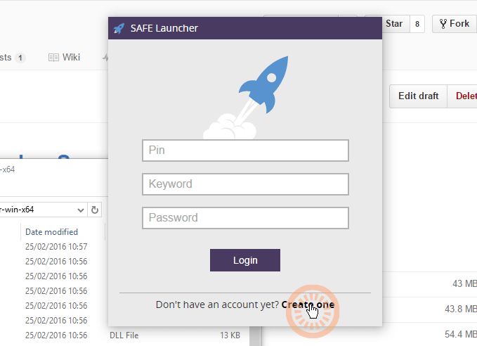 maidsafe客户端设置教程