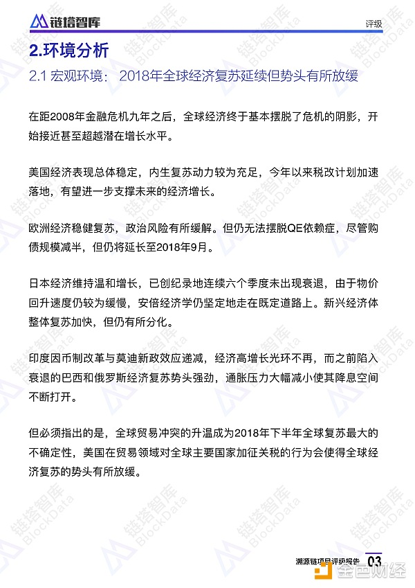 溯源链项目评级报告：BB级， 应用场景恰当 团队技术实力存疑 | 链塔智库