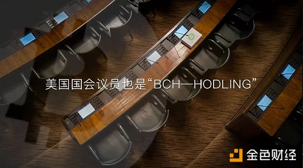 美国国会议员也是BCH   HODLING