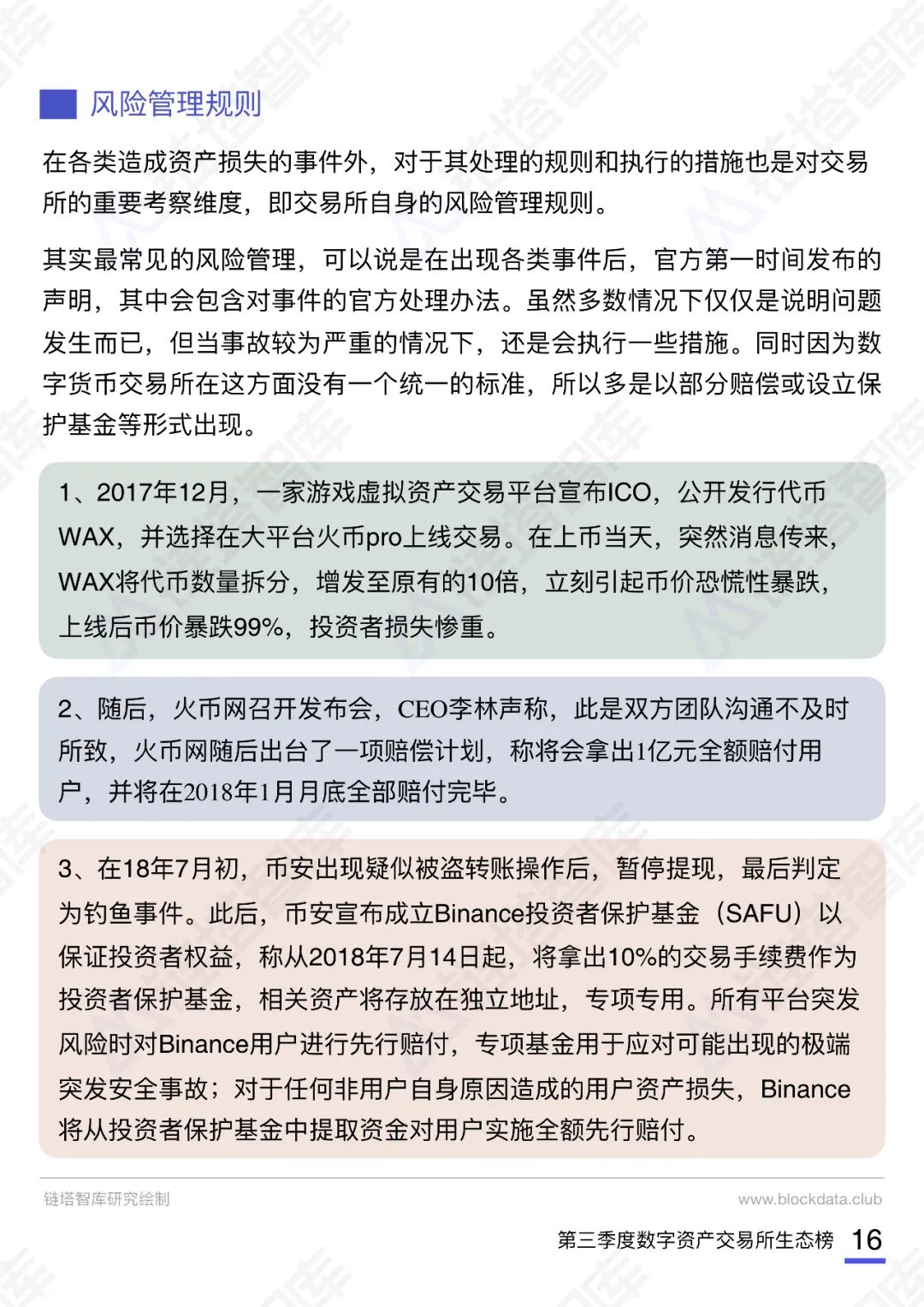 2020数字资产交易所报告及生态榜(第三季度)|链塔智库