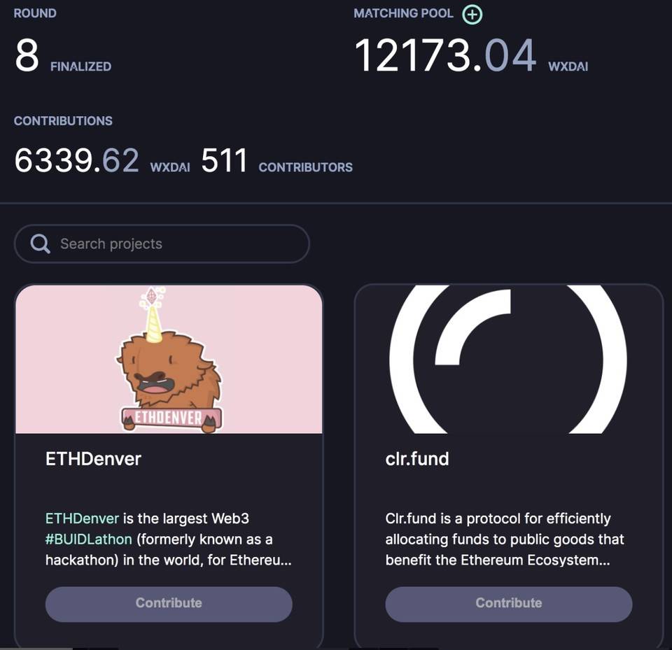 速览二次融资协议 clr.fund：与 Gitcoin 有何不同？