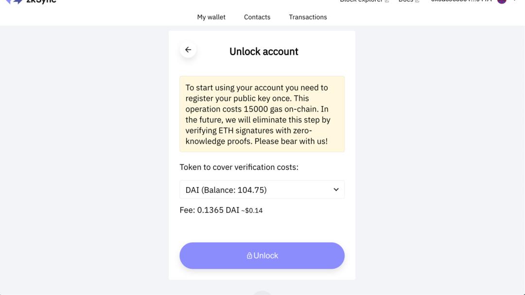 币世界-为你节省90% gas费：zkSync 使用教程