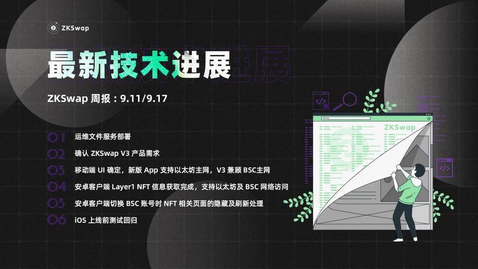 ZKSwap 项目周报 9.11-9.17