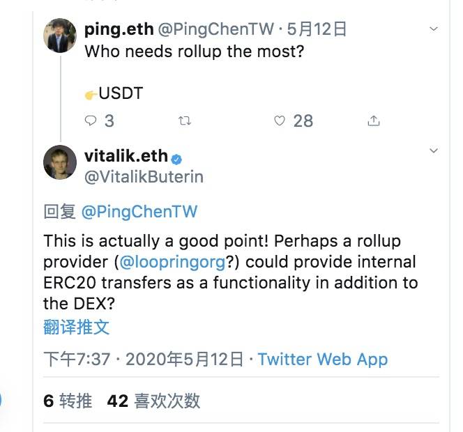 以太坊网络又双叒叕堵了！这次V神pick Rollup方案