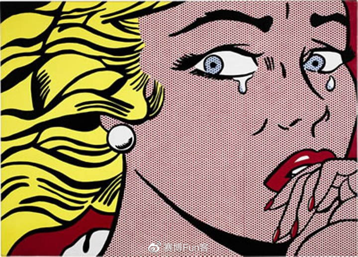 Lichtenstein, Frighten Girl (1966), Elaine Sturtevant