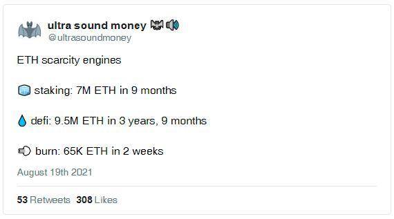 ETH 的稀缺性引擎