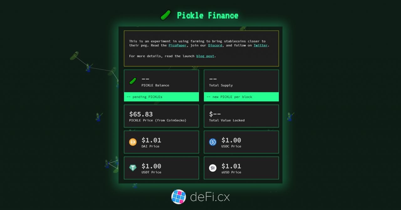 什么是Pickle Finance？