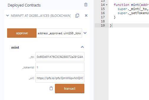 如何创建和部署 ERC-721(NFT)？