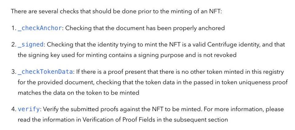 Centrifuge 如何验证保护链上 Asset 数据