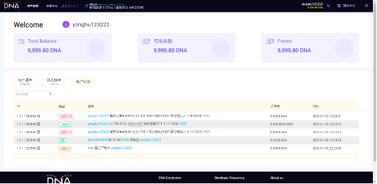 元界DNA-DEX（去中心化交易所）介绍