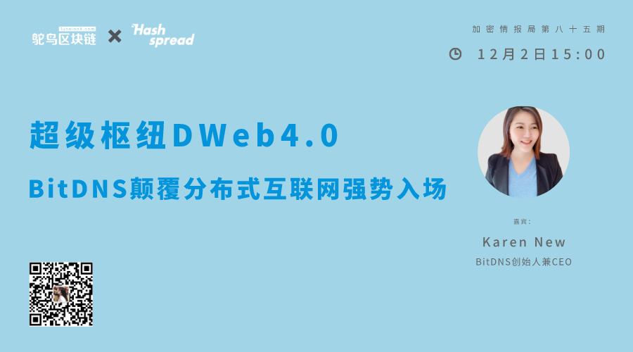 超级枢纽DWeb4.0，BitDNS颠覆分布式互联网强势入场