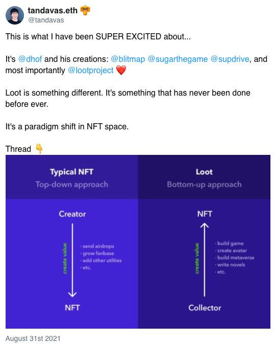 HashKey 曹一新：探究 NFT 黑马 Loot 设计亮点