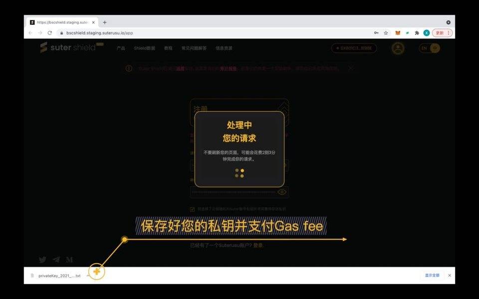 Suterusu 匿名朋克 NFT 领取教程