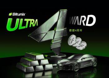 Bitunix 交易所迎來四週年 推出「Ultra 4ward」 4 百萬 USDT 獎勵活動