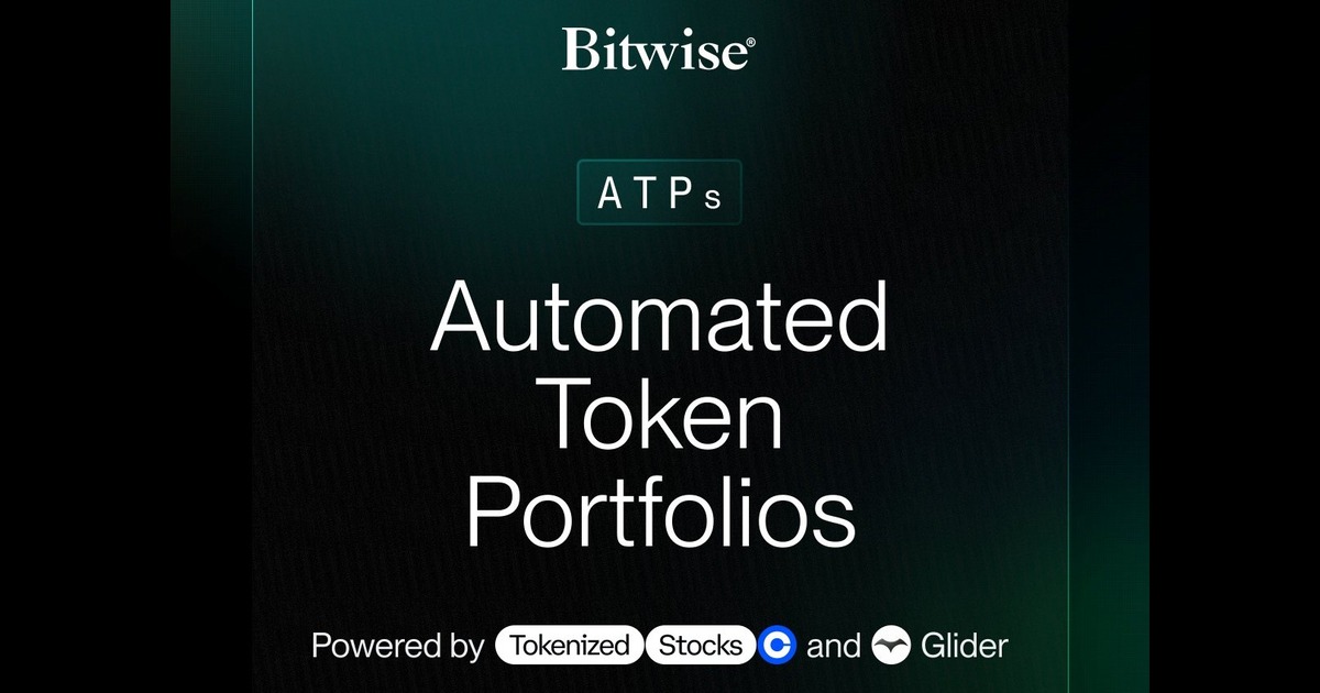 ビットワイズ、トークン化株式の自動運用ポートフォリオを提供開始