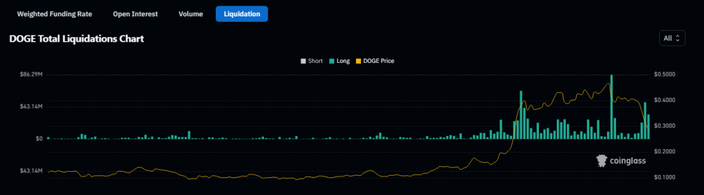 Dogecoin Dives: $29 Million Disappears During Market Collapse —Data