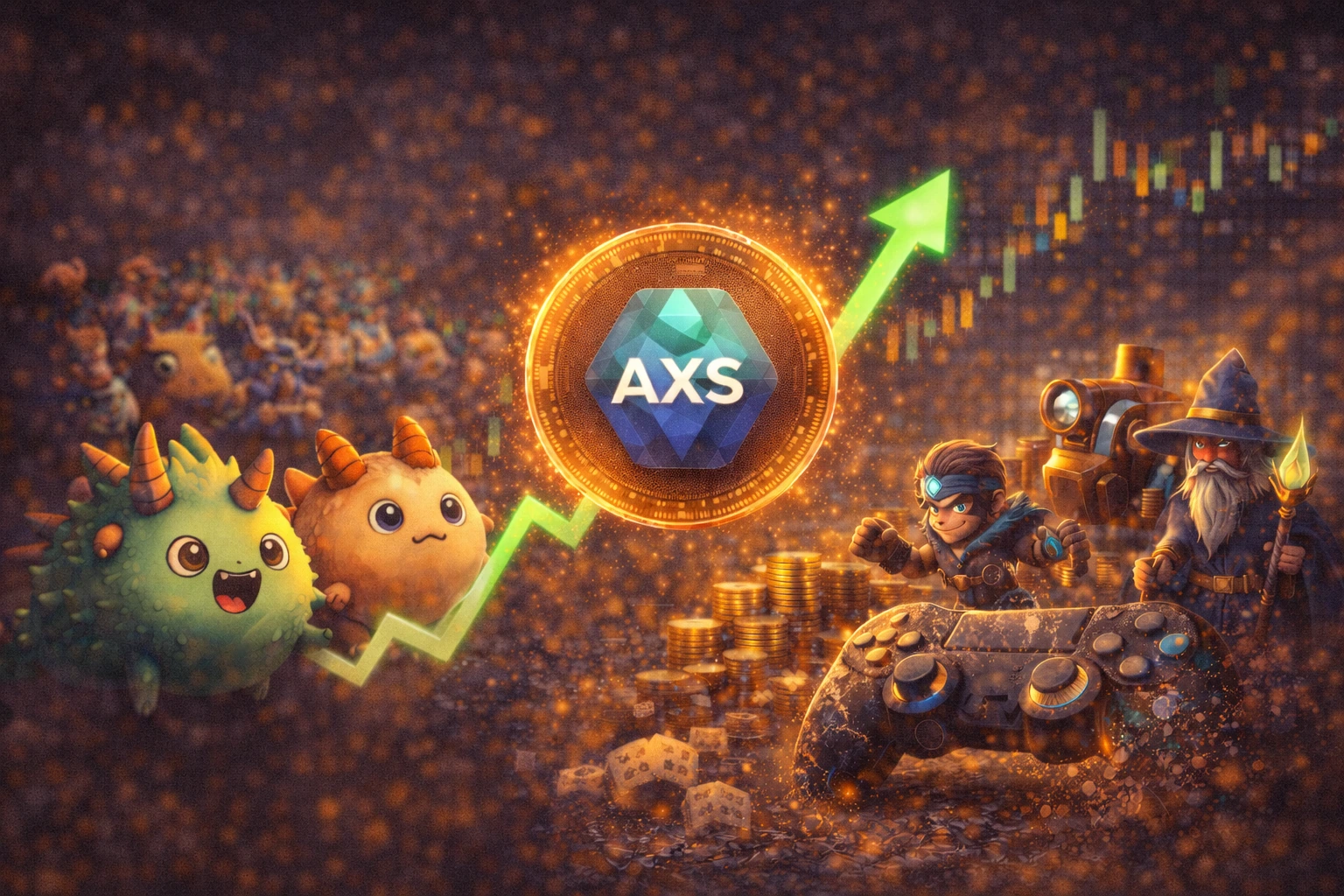 AXS暴漲 36%！領漲GameFi板塊全面反彈近5%，遊戲山寨季真的來了？