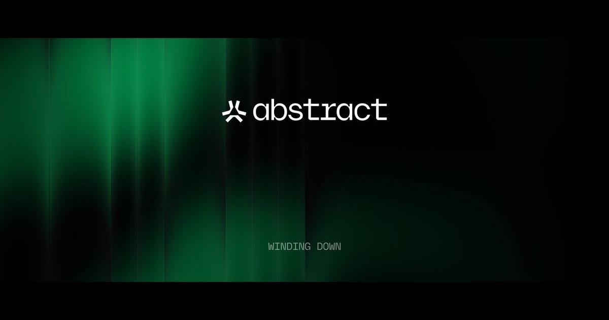 イーサリアムL2のAbstract、12月15日閉鎖へ──持続困難と判断