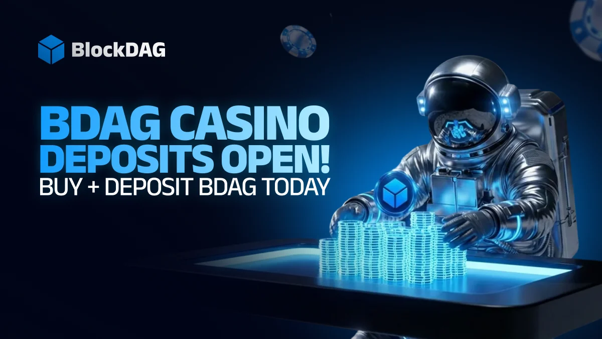 BNB Holds at $618 & DOGE Crash While BlockDAG’s Casino Could Boost BDAG to Top 10 Status