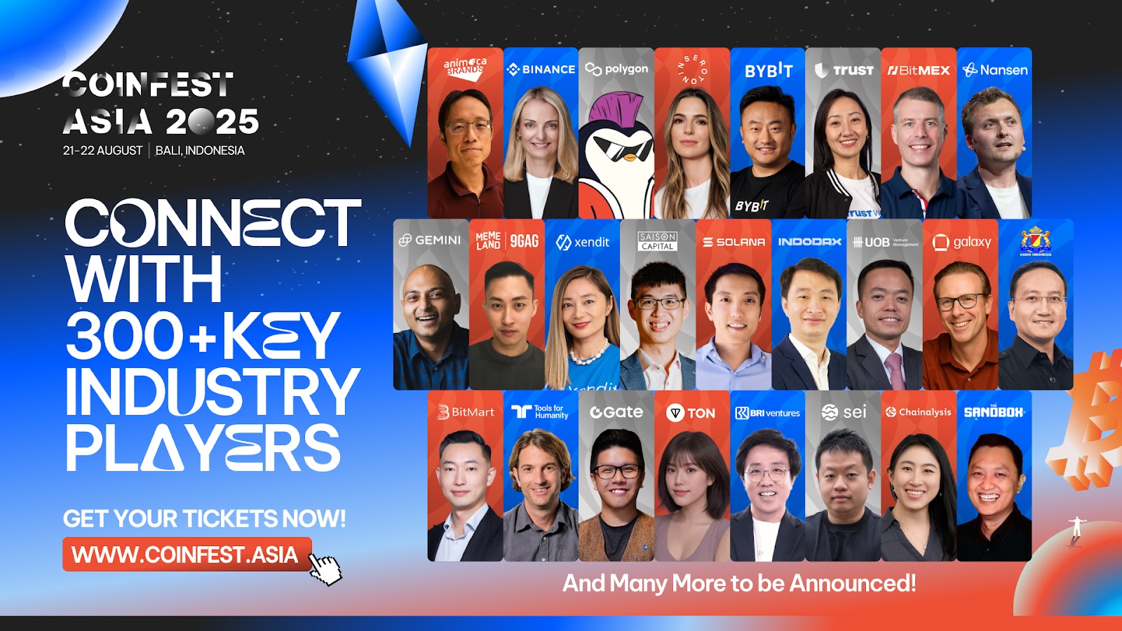 Coinfest Asia 2025 Unveils Crypto’s Biggest Names