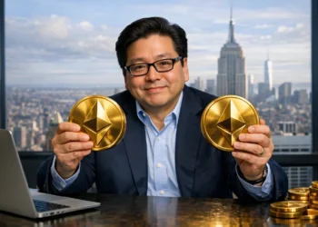 BitMine 再增倉！手握 570 萬枚 ETH 值 89 億美元，年質押收益破 2 億