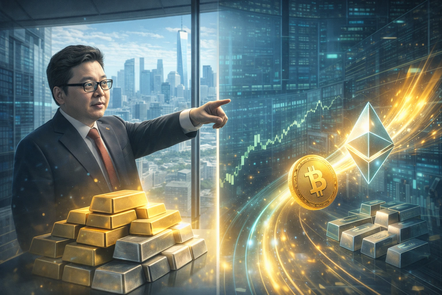 比特幣站穩8.8萬美元，Tom Lee：貴金屬掩蓋加密轉強，機構已經抄底進場