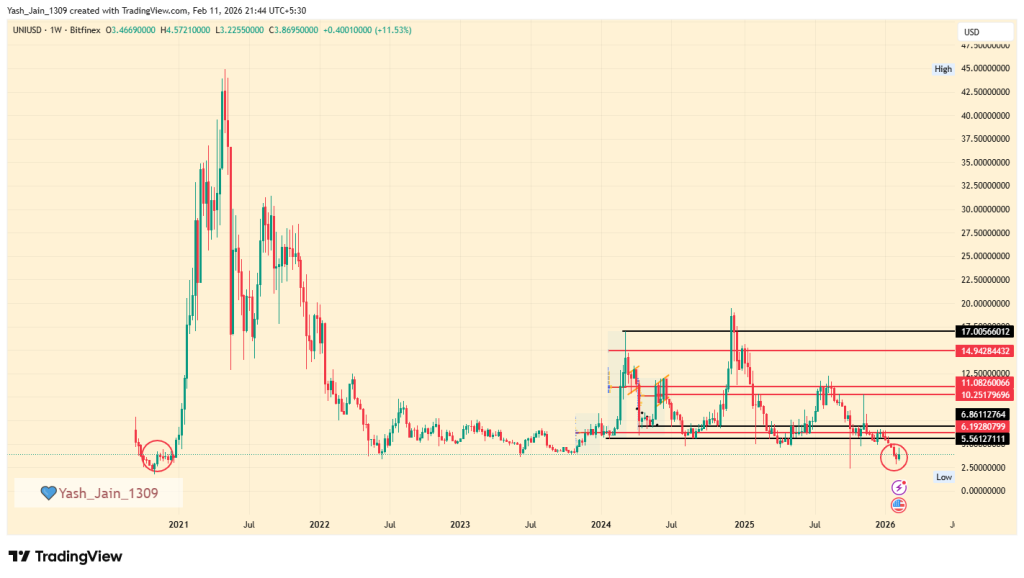 BlackRock Enters the UNI Ecosystem: Are Whales Betting on a Major Uniswap Price Reversal?
