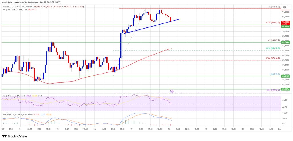 Bitcoin Price Recovery Runs Out of Steam, Leaving Bears Ready to Strike