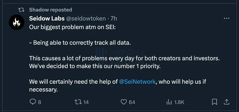 「Sei生态ZachXBT」还是「Rug大师」？一文揭露Shadow骗局