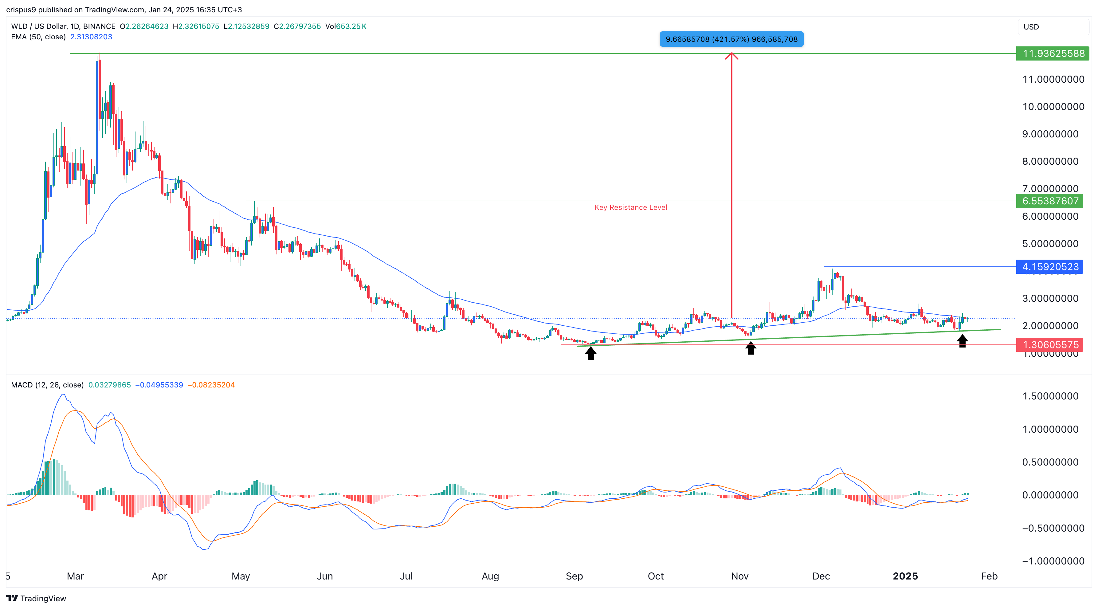 Worldcoin Price