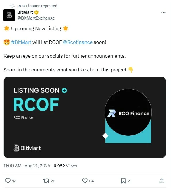 rco tweet
