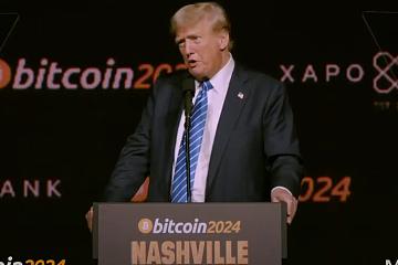 特朗普比特币大会演讲全文：我会解雇 SEC 主席Gray Gensler，永远不要卖掉你的比特币