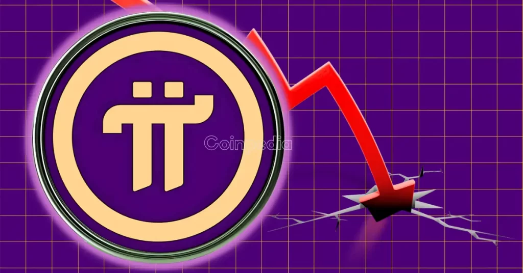 Pi Coin Experiences Sharp Decline Over 20%, Token Unlock To Make It Worse