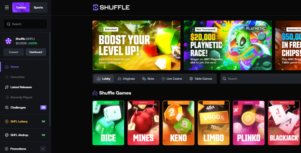 shuffle