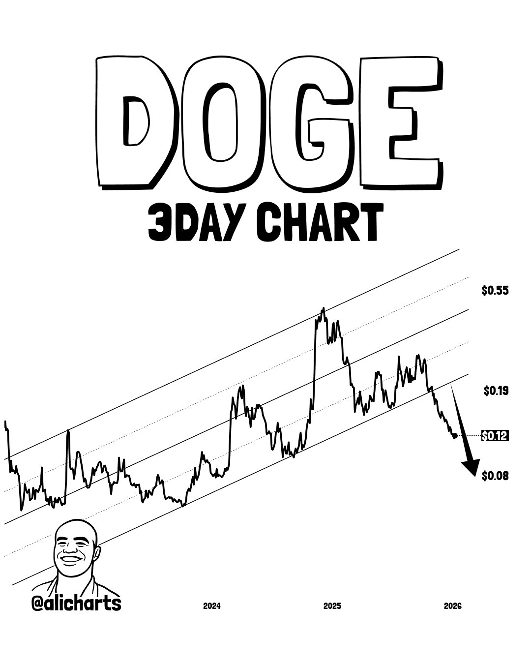 Dogecoin Heading To $0.08? Analyst Thinks So—Here’s Why