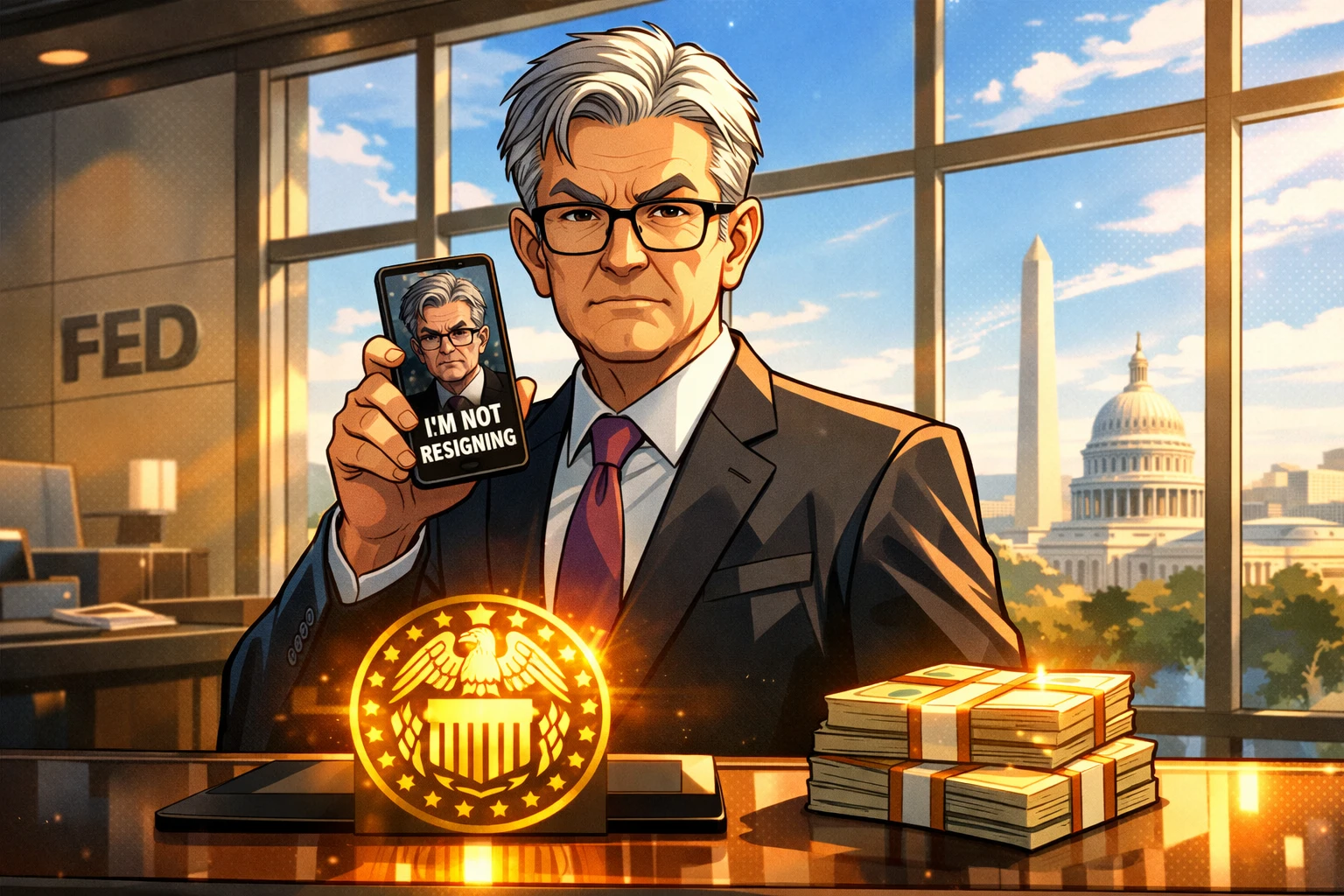 彭博：聯準會反擊讓川普踢到鐵板，接管Fed計劃可能生變