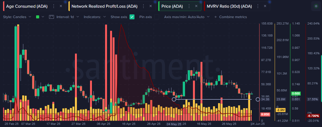 ADA On Chain Data