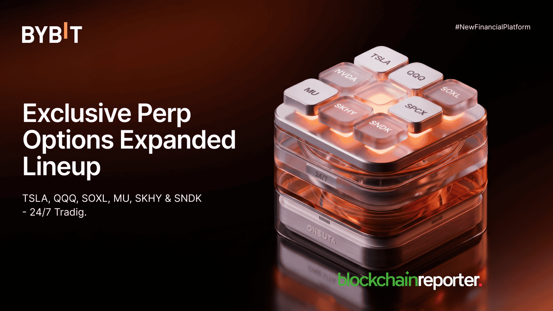 Bybit Expands Perp Options to Eight Tickers, Launches 70,000 USDT Trading Challenge
