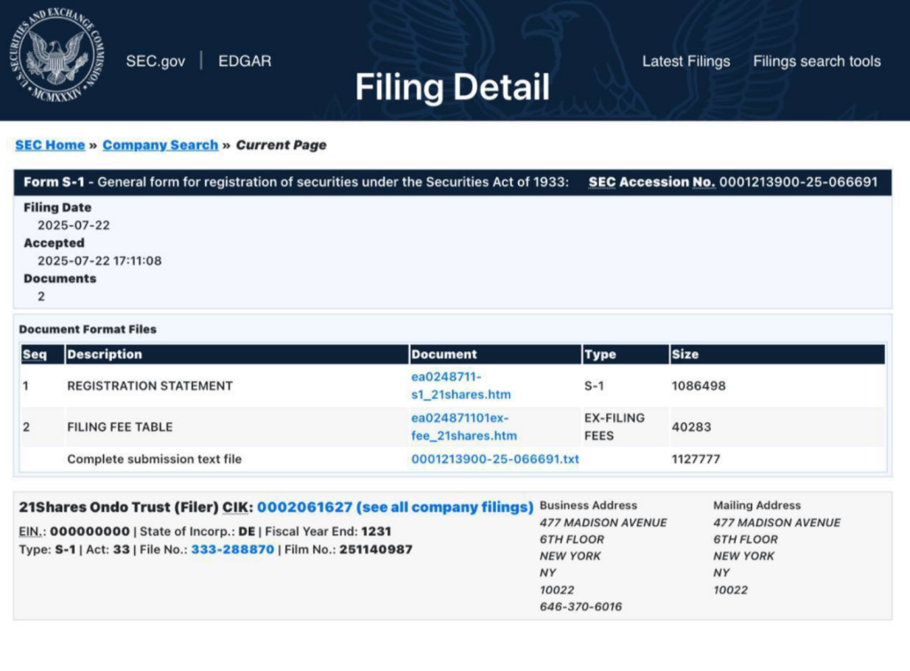 SEC Filing