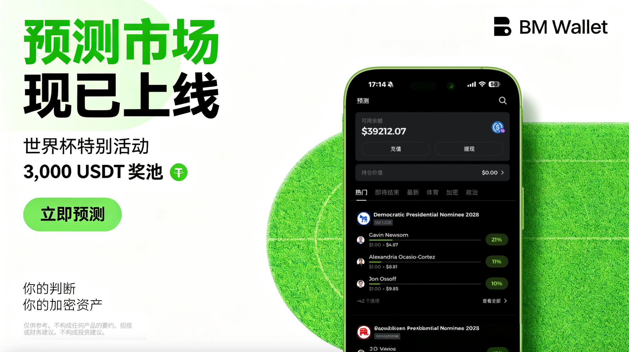 BM Wallet上线预测市场，重构Web3用户使用体验