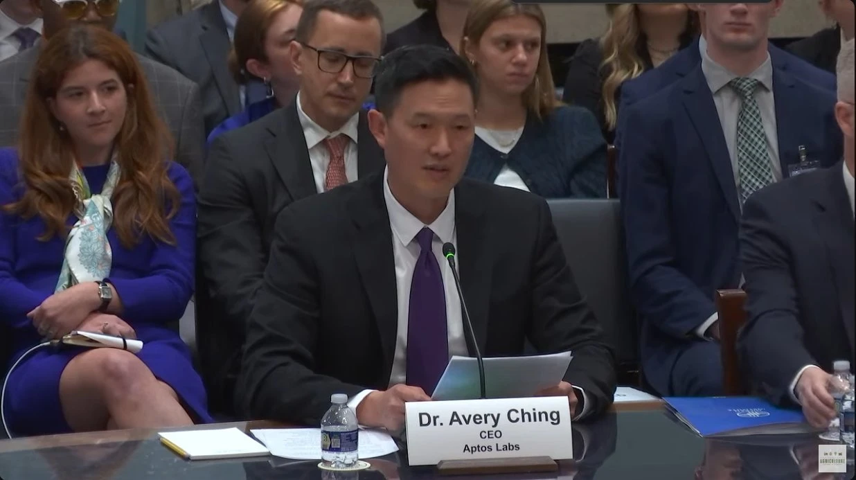Aptos CEO走进美国国会：监管清晰度，是数字资产生态的分水岭