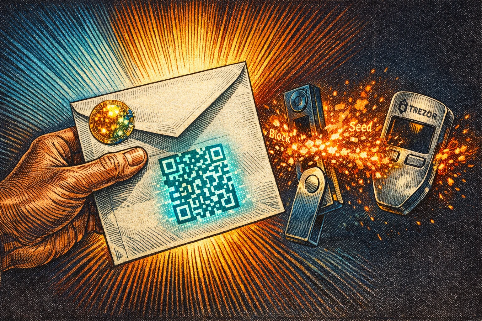 冷錢包擋不住！詐騙集團寄「官方紙信件」拐助記詞，Ledger、Trezor 用戶成箭靶