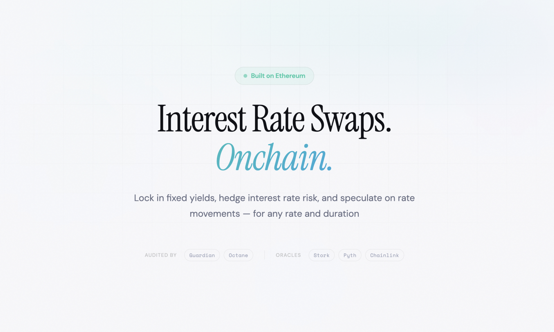 Kairos Raises $2.4M to Bring the $500T Swap Market Onchain