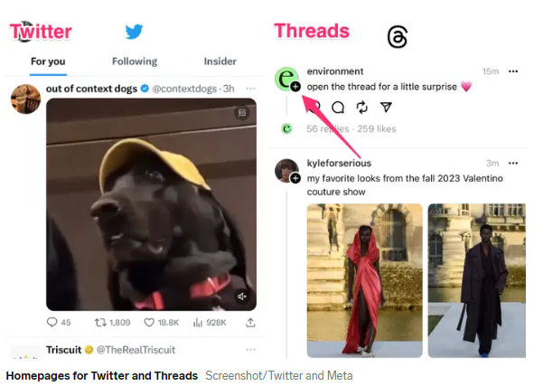 十张图看懂Twitter和Threads到底有何不同？