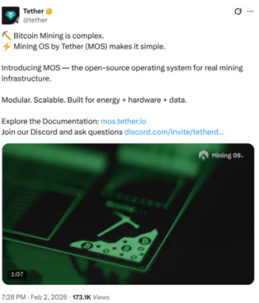 Tether Unveils Open-Source Mining Libraries as Bitcoin Hyper Emerges as Top Layer 2 Contender