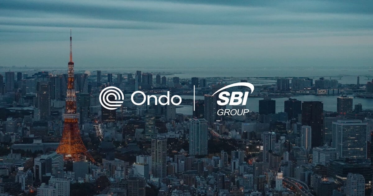 SBI、RWAトークン化大手オンドと提携　日本資産のトークン化やJPYSC活用などを検討