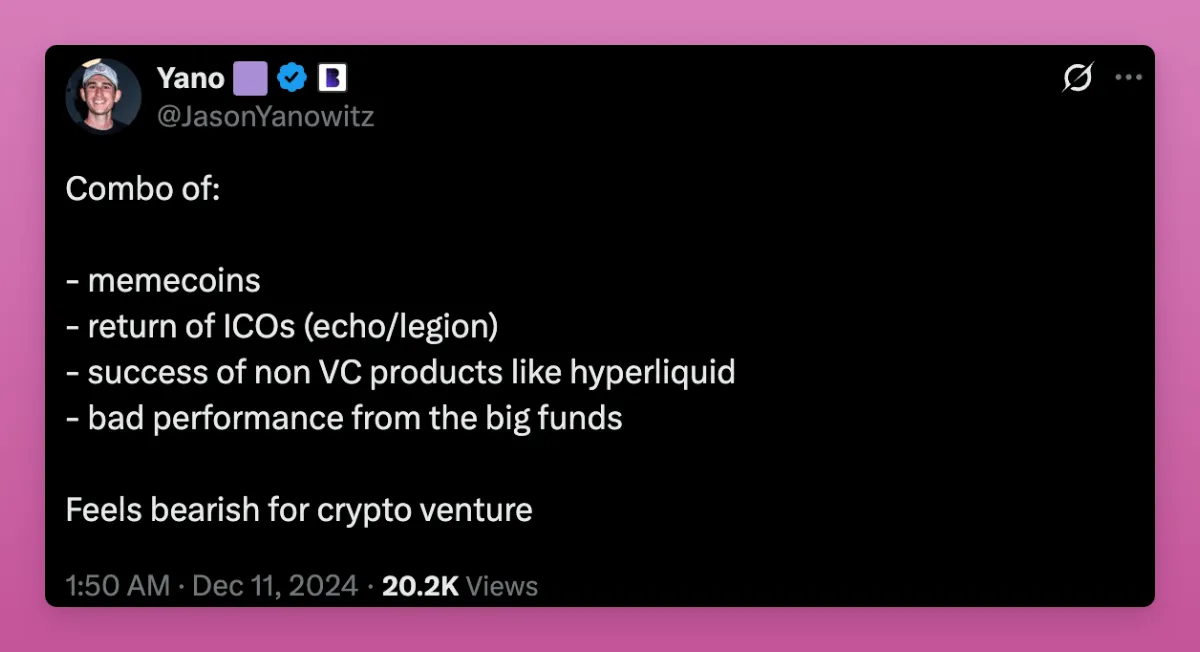 加密现状直击：HODL已死、DeFi再见，私募市场衰败.....