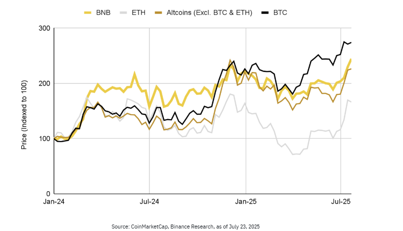 BNB Performance Comparison