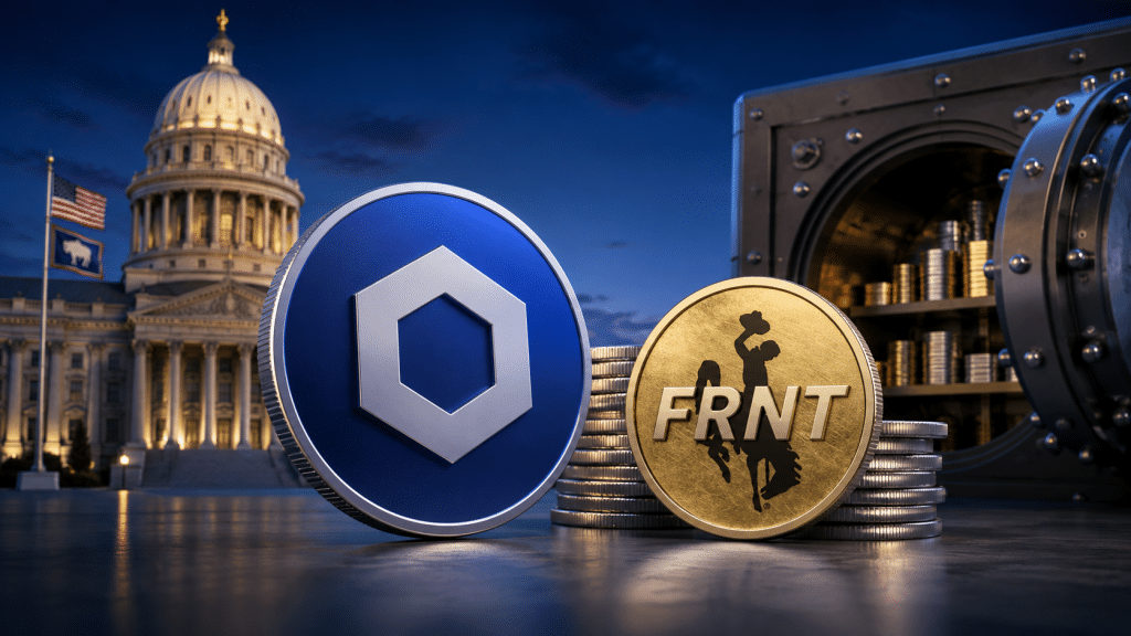 Wyoming Adds Chainlink Onchain Reserve Verification to State-Issued FRNT Stablecoin