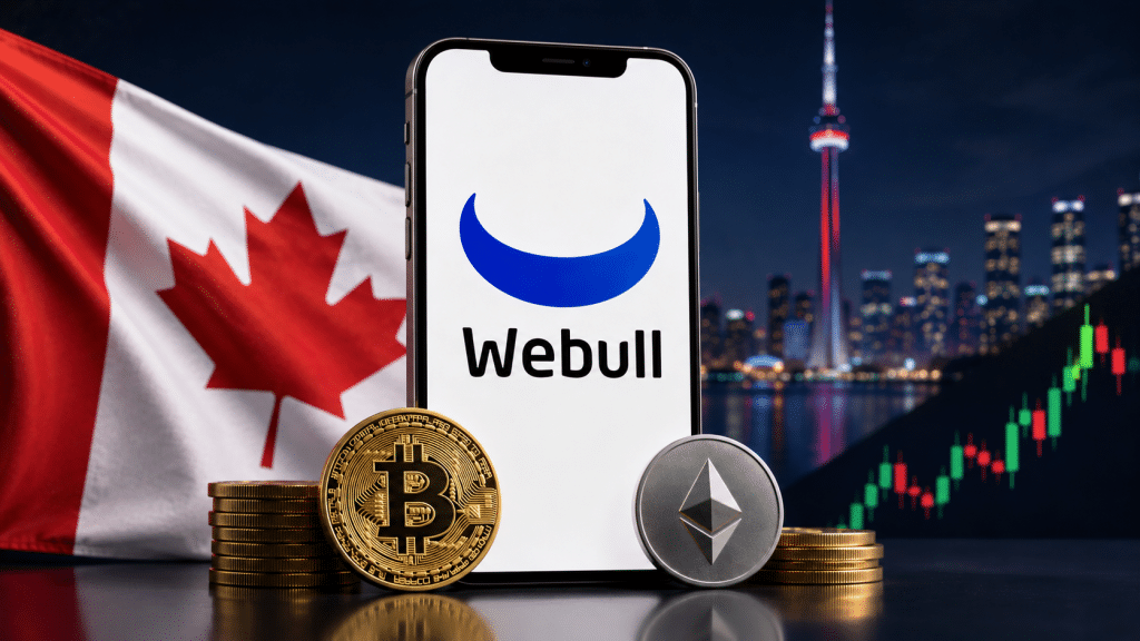Webull Brings Crypto Trading to Canada Using Coinbase Infrastructure